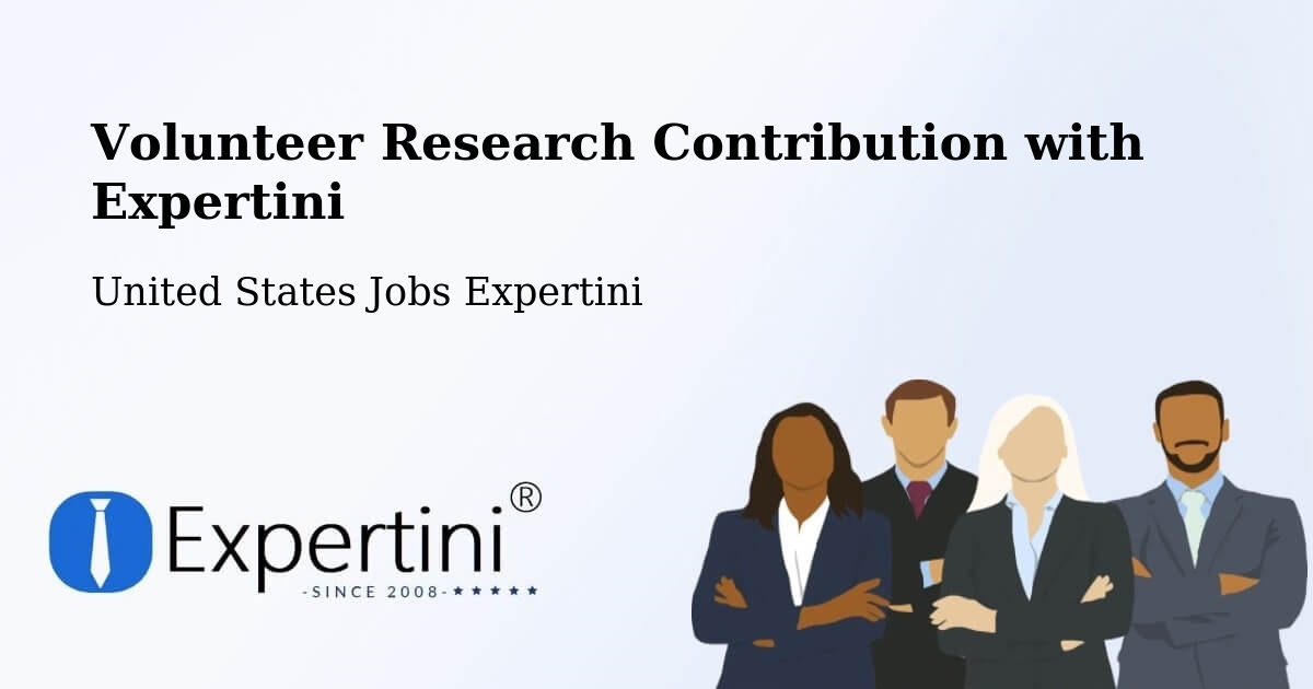 Volunteer Research Contribution Program – Waldwick - United States Jobs Expertini
